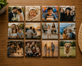 Twelve Custom Magnets 3 x 3 Inches