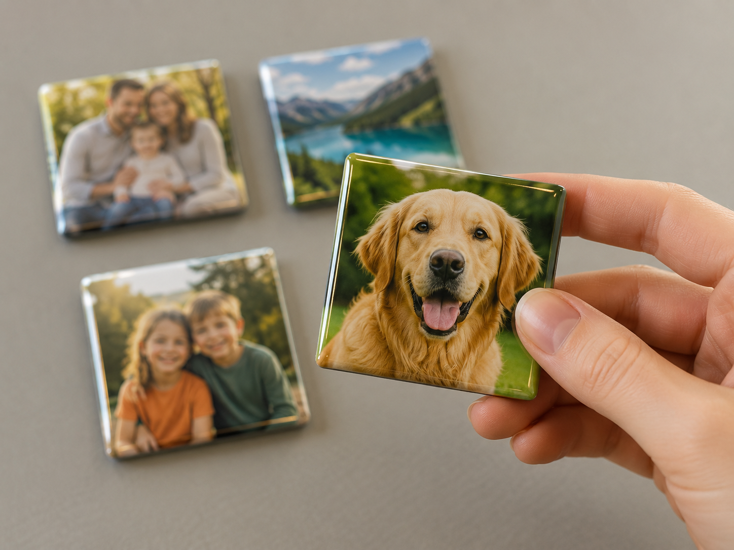One Custom Magnet 3 x 3 Inches